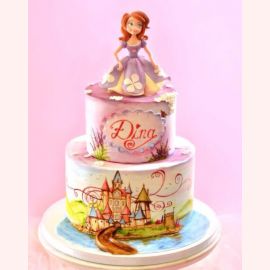 Торт "Принцесса Sofia"