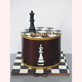 Торт "Шахматный король"