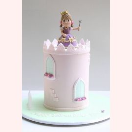 Торт для девочек "Маленькая милая принцесса"