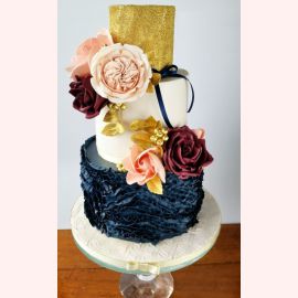 Торт "Великолепие в трёх цветах"