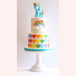 Торт "Радужный пони"