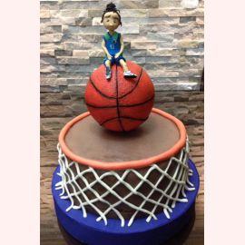 Торт "Игра в баскетбол"