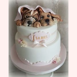 Торт "Любимые собачки"