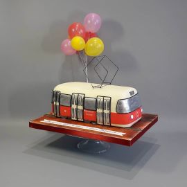 Торт "Трамвайчик"