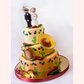 Торт "Мексиканская свадьба"