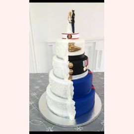Торт "Military свадьба"