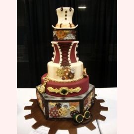 Торт "Свадьба в стиле Steampunk"