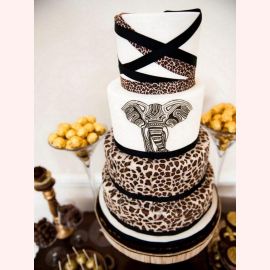 Свадебный торт "Африка"