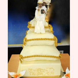 Торт "Свадьба в африканском стиле"