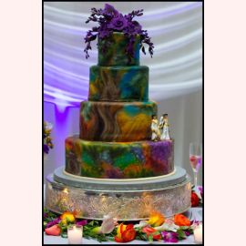 Торт на свадьбу "Арабская ночь"