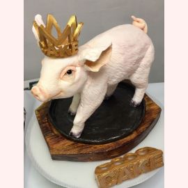 Торт "Королева свинка"