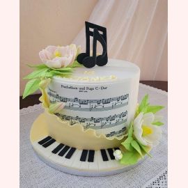 Торт "Мелодия цветов"